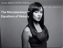 Tablet Screenshot of melodychen.com